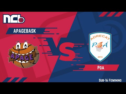 APAGEBASK X POÁ - NCB SUB-16 FEMININO 2021
