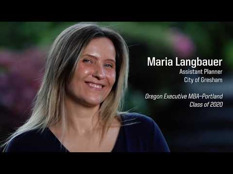 Maria Langbauer, MBA '20: Exploring Entrepreneurship - YouTube