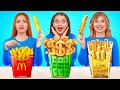 Rich vs Broke vs Giga Rich Food Challenge | Funny Situations by Multi DO Challenge