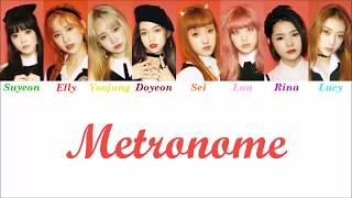 Weki Meki - Metronome (Color Coded Lyrics Han/Rom/Pl)