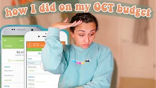 HOW I DID ON MY OCTOBER BUDGET // debt free journey, everydollar budget app, dave ramsey baby steps