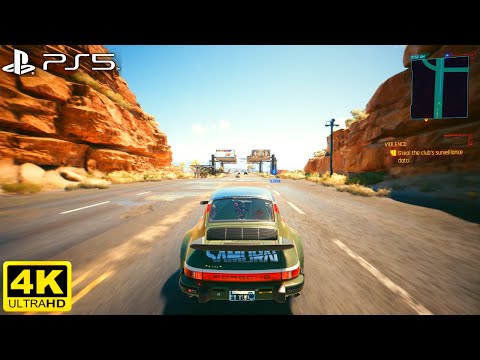 CYBERPUNK 2077 NEW PATCH 1.61 UPDATE - PS5 Gameplay Performance & Graphics Test 2