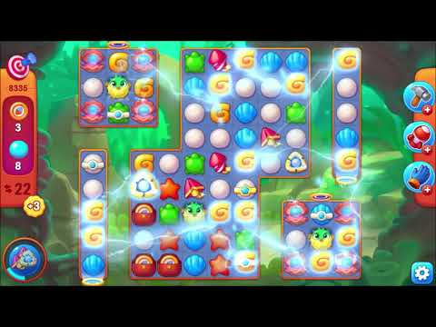 Fishdom Level 8335 walkthrough #fishdom #gaming