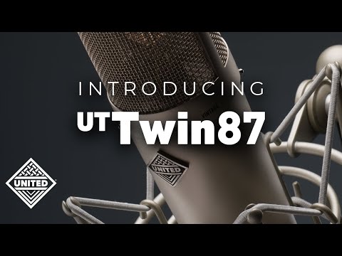 Introducing: The United UT Twin87 Twin-Circuit Large Diaphragm Condenser Microphone