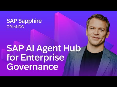 SAP AI Agent Hub for Enterprise Governance | SAP Sapphire ...