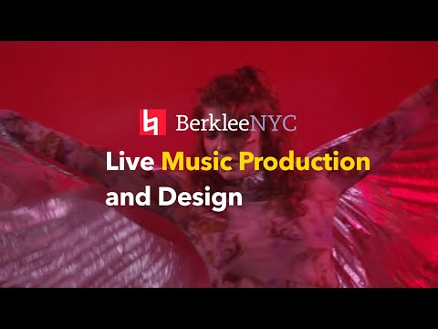 Live Music Production and Design Master's Degree at Berklee NYC