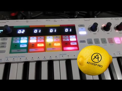Arturia's Keystep Pro has a dodgy arpeggiator