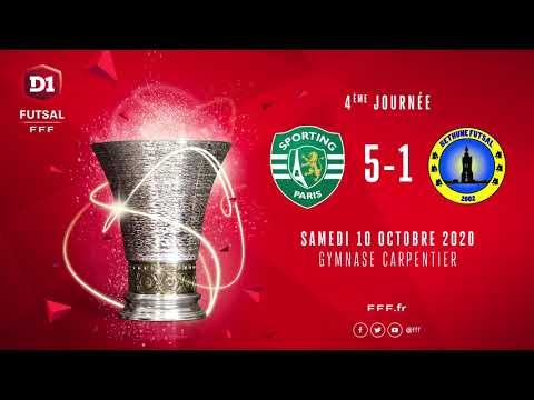 Sporting Paris - Béthune Futsal 10/10/2020