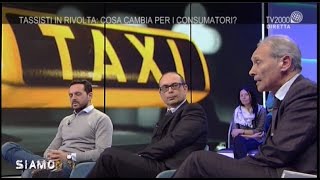 Il Presidente Giudici in dibattito TV sullo sciopero dei Taxi