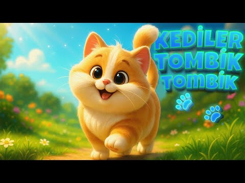 🐱 Kediler Tombik Tombik 😻 Eğlenceli Çocuk Şarkısı 🎵 Bıdık Çocuk Şarkıları