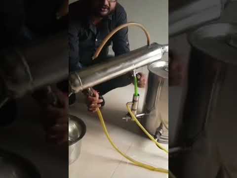 Glass Distillation Apparatus