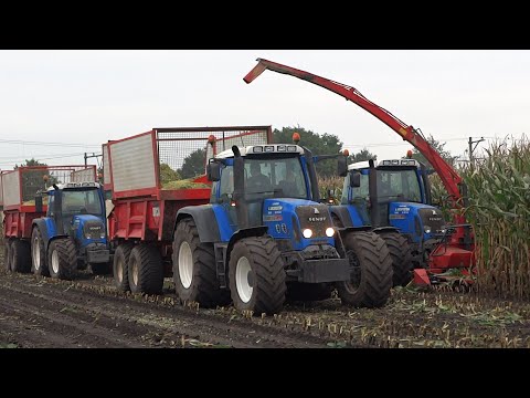 Mais Silage | Fendt's + Vicon MH 180 S Quattro | Groenestein | 2015