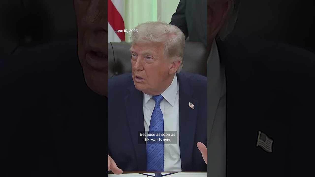 Video | 'I love the inflation,' Trump says as prices rise amid Iran war