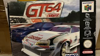 GT 64 N64 gameplay playing on the Polymega, not a bad racer on the Nintendo 64.