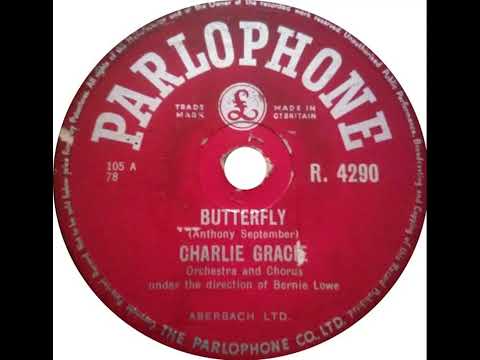 UK New Entry 1957 (62) Charlie Gracie - Butterfly