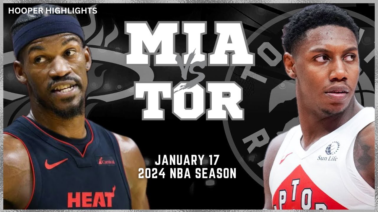 18.01.2024 | Toronto Raptors 121-97 Miami Heat
