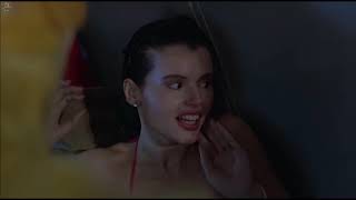 Geena Davis sexy lingerie and swimsuit in ´ Earth