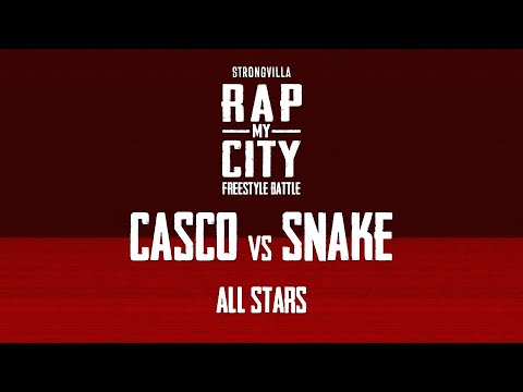 Rap My City ALL STARS - CASCO vs SNAKE | Contest Freestyle