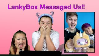 LankyBox Cameo! Adam, Justin, Foxy &amp; Boxy Sent a Shout Out!