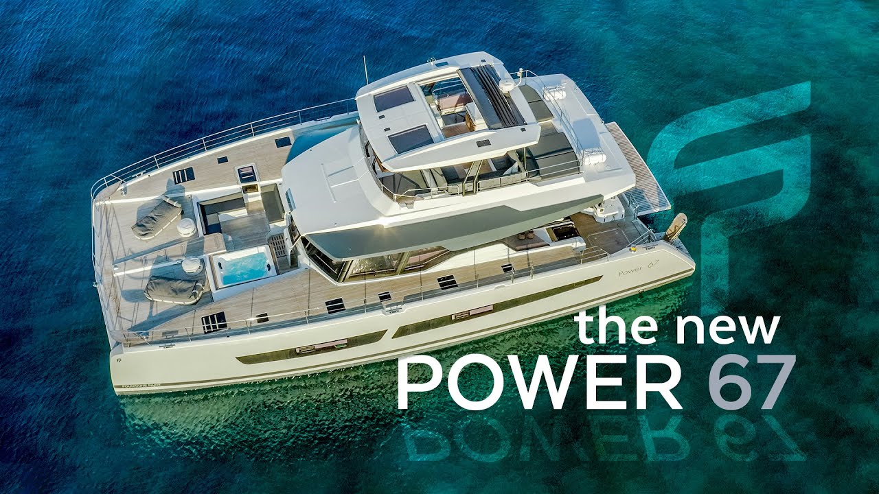 Discover the Power 67, a luxury motor yacht! By Fountaine Pajot