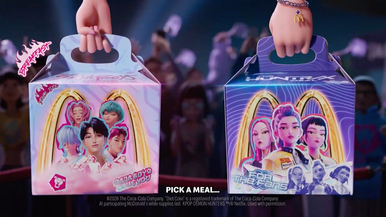 Battle For The Fans | McDonald&rsquo;s KPop Demon Hunters - YouTube