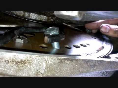 Rotate Stuck or Seized Torque Converter and flywheel video