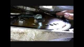 Rotate Stuck or Seized Torque Converter and flywheel video