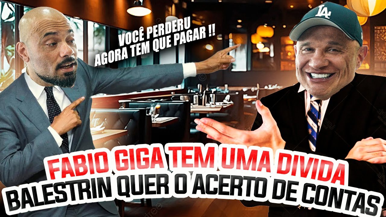 FABIO GIGA TEM UMA DIVIDA - BALESTRIN QUER O ACERTO DE CONTAS !!!