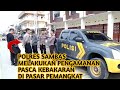 POLRES SAMBAS PENGAMANAN DI TKP PASAR PEMANGKAT