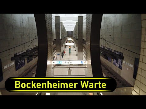 U-Bahn Station Bockenheimer Warte - Frankfurt 🇩🇪 - Walkthrough 🚶