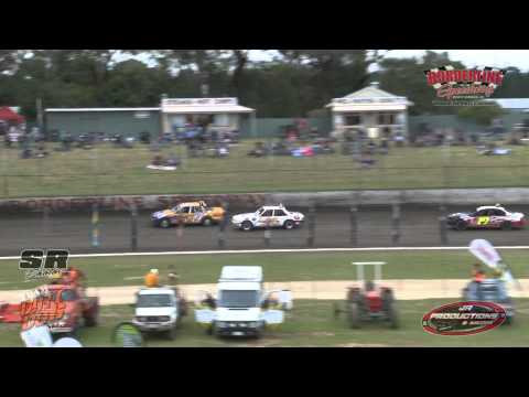 2014 Modified Sedan SA Title - Heat 4 Borderline Speedway
