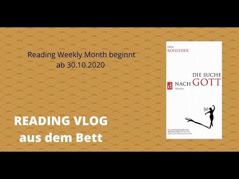 READING VLOG  LUCA ROHLEDER "Die Suche nach Gott" / Rezensionsexemplar /