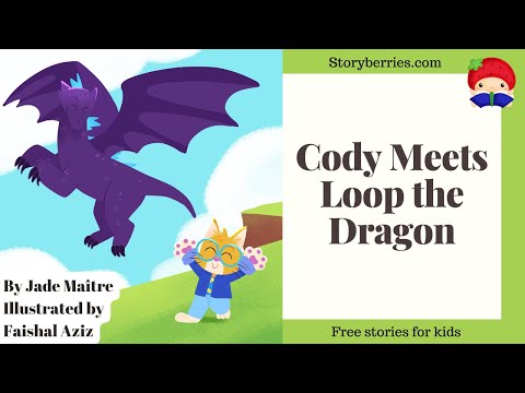 CODY MEETS LOOP THE DRAGON #coding #logic #kidbooks   🍓 Read along book with English subtitles 🍓
