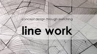 Design drawing tutorial 3: Line work