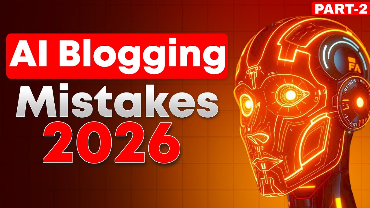 AI Blogging Mistakes 2026 | AI Blogging Mastery Course in Hindi | #aiblogging