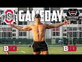 FIRST OHIO STATE FOOTBALL GAMEDAY & WORKOUT
