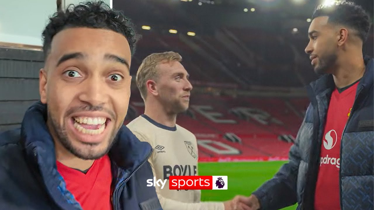 Niko SCOUTS Premier League Players at Old Trafford 👀 | SCENES