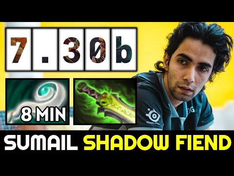 SUMAIL King back to Shadow Fiend — 8min EUL 7.30b Dota 2