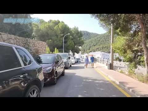 globales montemar apartments, back of hotel shortcut.