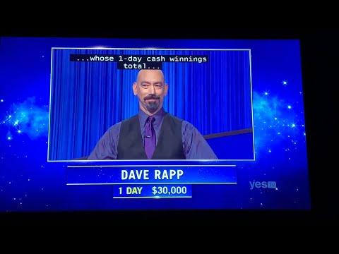 Jeopardy, intro; Ken’s back????? - Dave Rapp Day 2 (2/14/22)