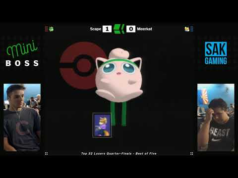 Mini Boss 5 SSBM Top 32 Losers Quarters - Scape (Jigglypuff) vs Meerkat (Fox)