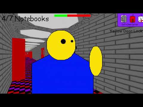 Brother Want Chase Me | Brother's Basics in ROM Hax and Tormenting - Baldi's Basics V1.4 Mod