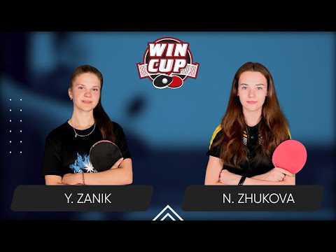 15:30 Yulianna Zanik - Nadiia Zhukova  West 3 WIN CUP 16.12.2023 | TABLE TENNIS WINCUP