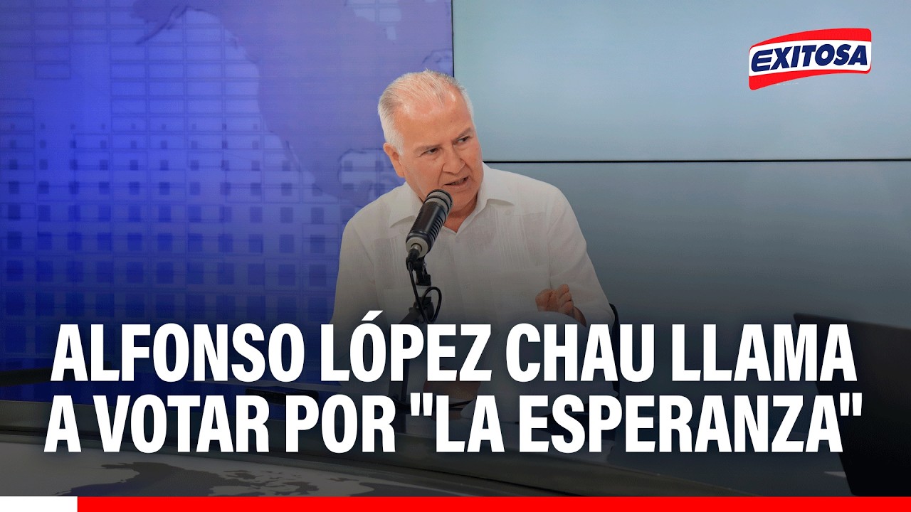 🔴🔵 "Solo hay dos opciones", López Chau envía mensaje al electorado