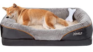 joyelf orthopedic dog bed memory foam l Amazon Canada