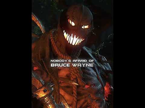 Scarecrow Learns to Fear Bruce Wayne