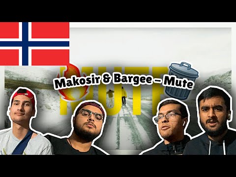 TO UNIKE ARTISTER; PÅ SAMME LÅT!! Reacting Til  Makosir & Bargee - Mute