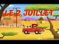 Le 2 juillet - Chanson africaine pour maternelles (avec paroles)