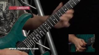 Shapes Of Things - Guitar Solo - Slow &amp; Close Up - www.licklibrary.com