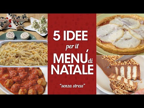 MENÚ DI NATALE SENZA STRESS di Benedetta Rossi - Ricette TV Fatto in Casa per Voi